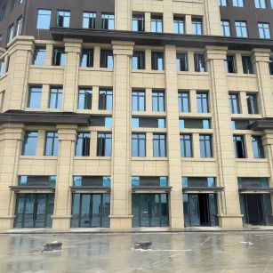 滨州 黄金麻花岗岩荔枝面小区外墙干挂