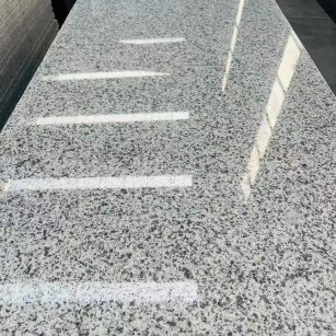 滨州 白麻花岗岩光面毛板