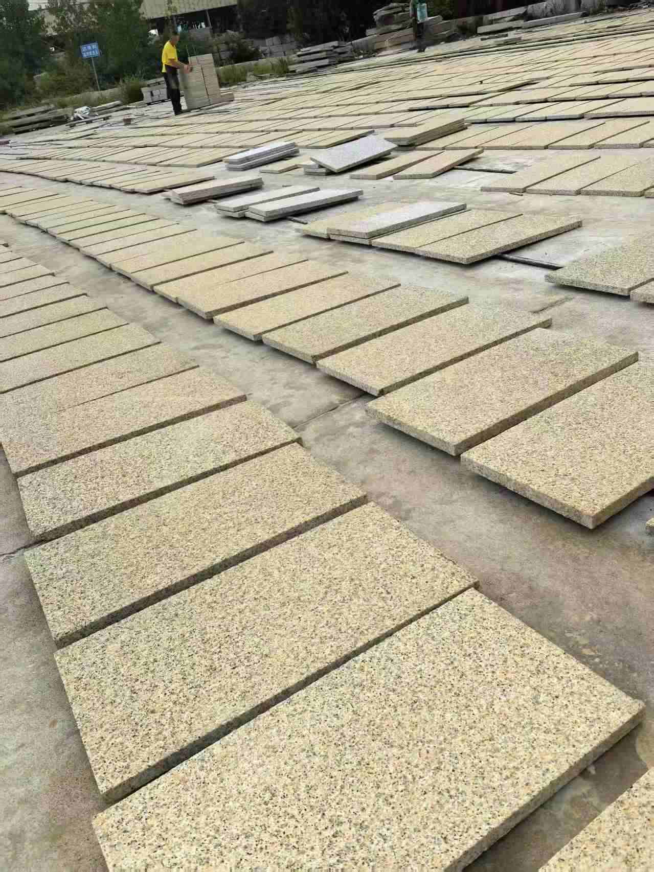 滨州 黄金麻荔枝地铺石面排板