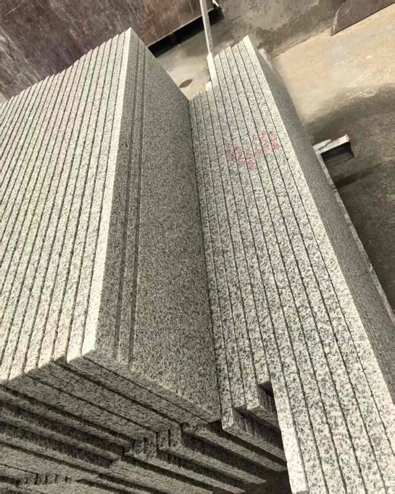 滨州 白麻荔枝面花岗岩楼梯踏步