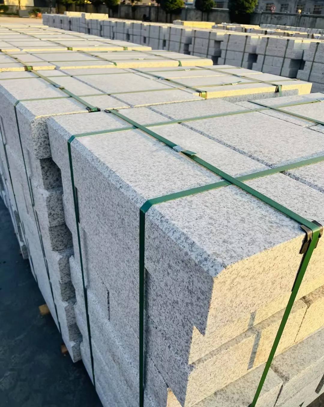 滨州 白麻花岗岩路沿石，马路牙子，路缘石，平石，立缘石等