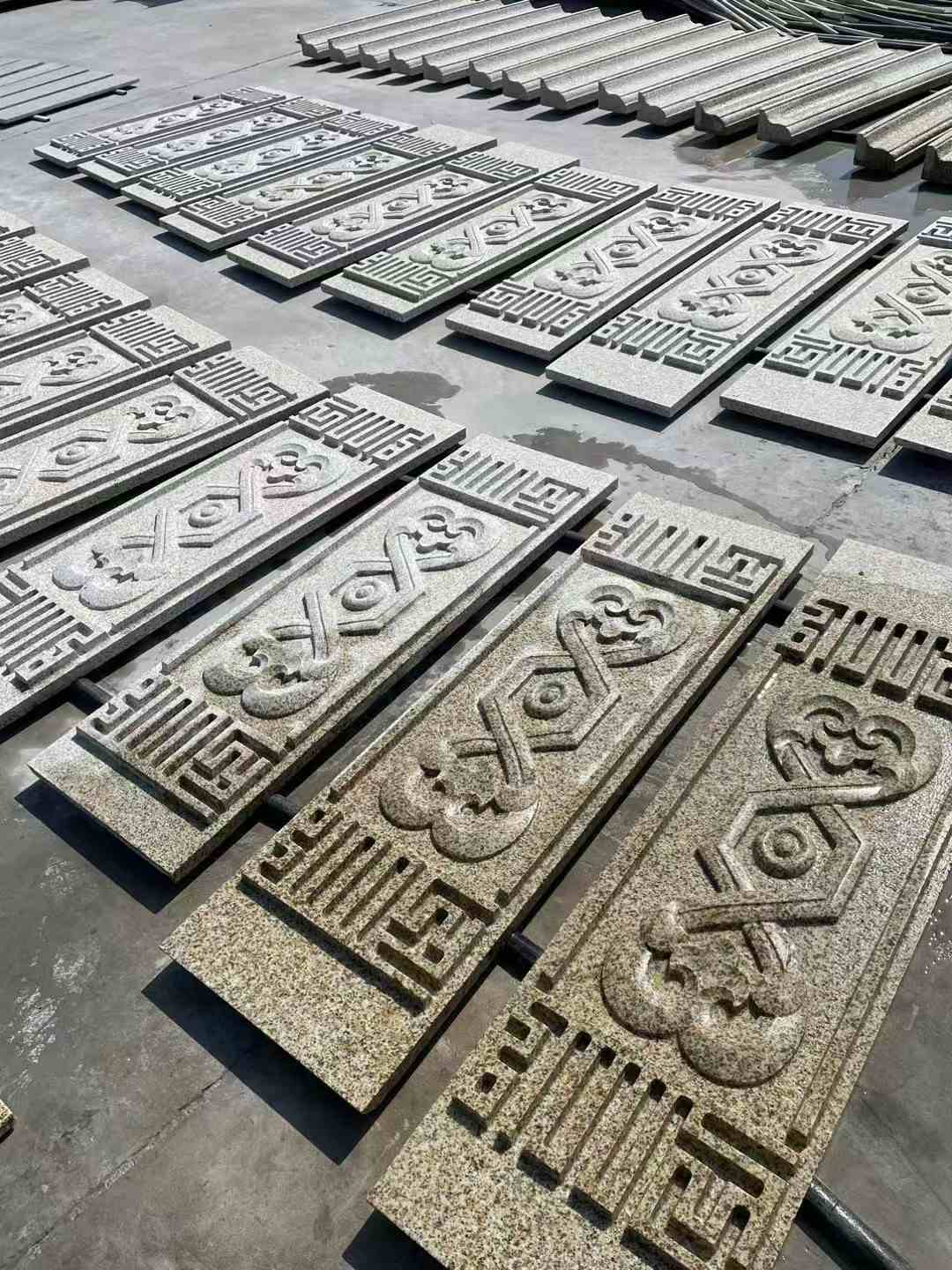 滨州 黄金麻花岗岩外墙雕刻板