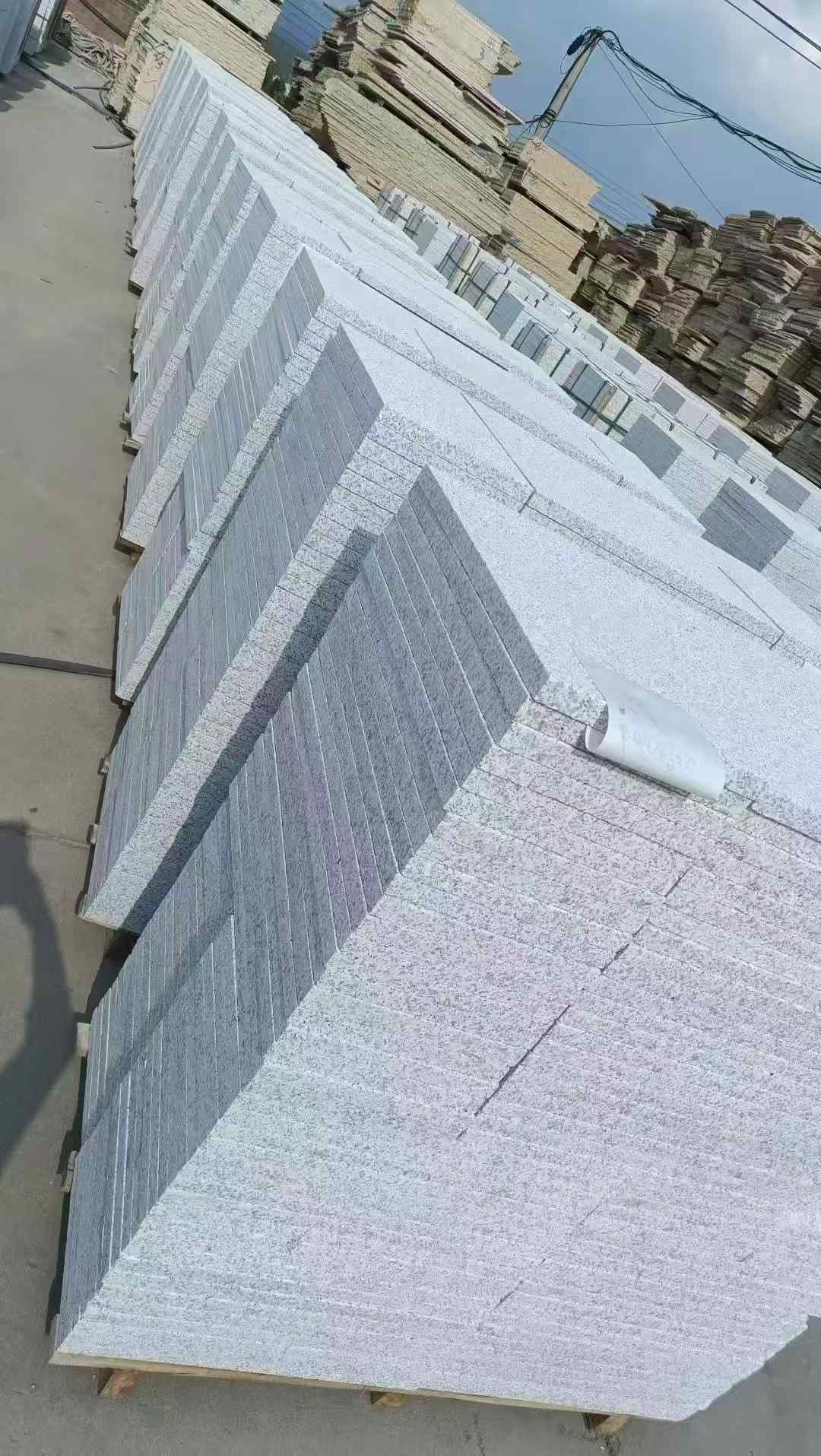 滨州 白麻荔枝面花岗岩地铺石